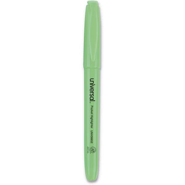 UNIVERSAL - Markers & Paintsticks Type: Highlighters Color: Fluorescent Green - Apex Tool & Supply