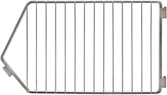 Quantum Storage - 9" Wide, Open Shelving Accessory/Component - Chrome, Chrome Finish, 14" Long, Use with 14" Width Modular Stacking Baskets - Apex Tool & Supply