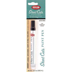 Krylon - 0.33 oz Black Gloss Finish Paint Pen - Pen, Direct to Metal, 565 gL VOC Compliance - Apex Tool & Supply