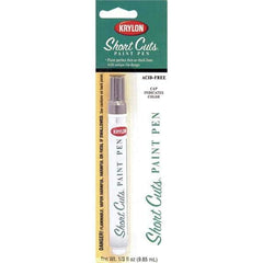 Krylon - 0.33 oz Chrome Metallic Finish Paint Pen - Pen, Direct to Metal, 742 gL VOC Compliance - Apex Tool & Supply
