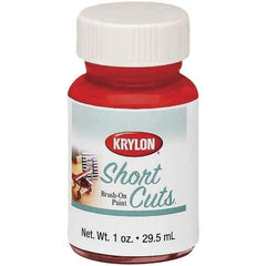 Krylon - 1 oz Red Pepper Gloss Finish Paint - Brush-On, Direct to Metal, 763 gL VOC Compliance - Apex Tool & Supply