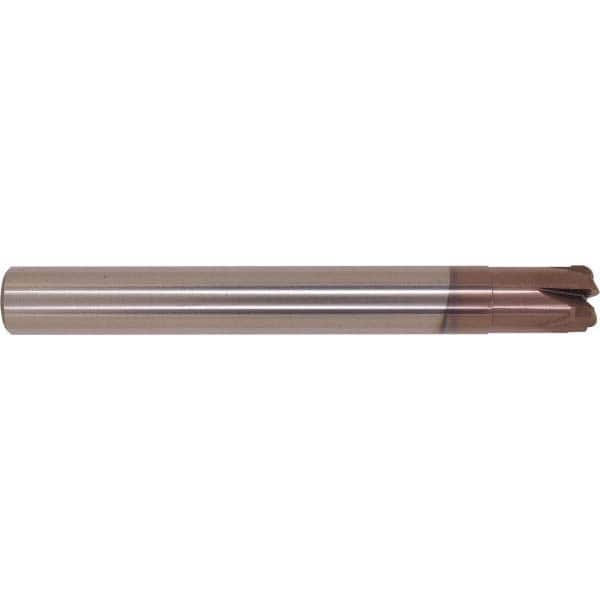 Millstar - 12mm Diam 2mm Program Radius Solid Carbide Single End 5 Flute High-Feed End Mill - Apex Tool & Supply