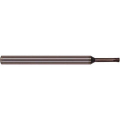 Millstar - 3mm Diam 0.36mm Program Radius Solid Carbide Single End 4 Flute High-Feed End Mill - Apex Tool & Supply