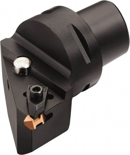 Sandvik Coromant - Cx-TLSL Insert, 1.969" Head Length, Modular Grooving Blade Holder Head - Left Hand Cut, System Size C4, Through Coolant, Series Top Lok - Apex Tool & Supply