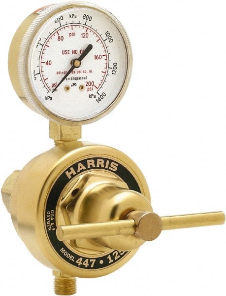 Lincoln Electric - Welding Regulators Gas Type: Fuel Gas CGA Inlet Connection: 1/4 NPT Male - Apex Tool & Supply