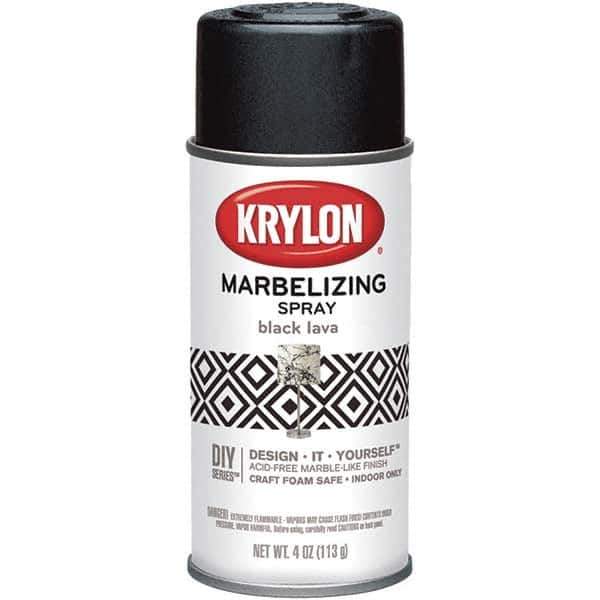 Krylon - Black Lava, Gloss, Craft Paint Spray Paint - 4 oz Container - Apex Tool & Supply