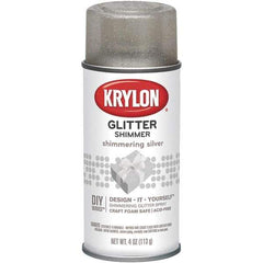 Krylon - Shimmering Silver, Glitter, Craft Paint Spray Paint - 4 oz Container - Apex Tool & Supply