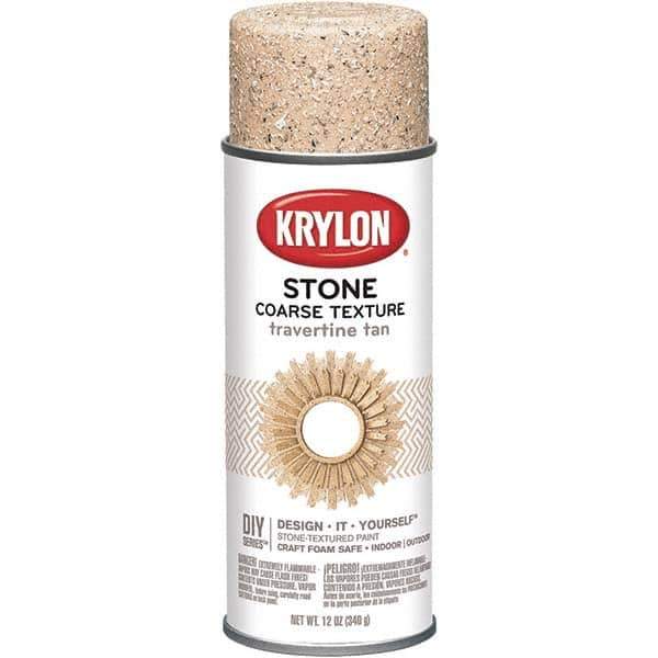 Krylon - Travertine Tan, Textured, Craft Paint Spray Paint - 12 oz Container - Apex Tool & Supply