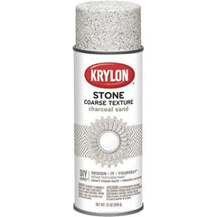Krylon - Charcoal Sand, Textured, Craft Paint Spray Paint - 12 oz Container - Apex Tool & Supply
