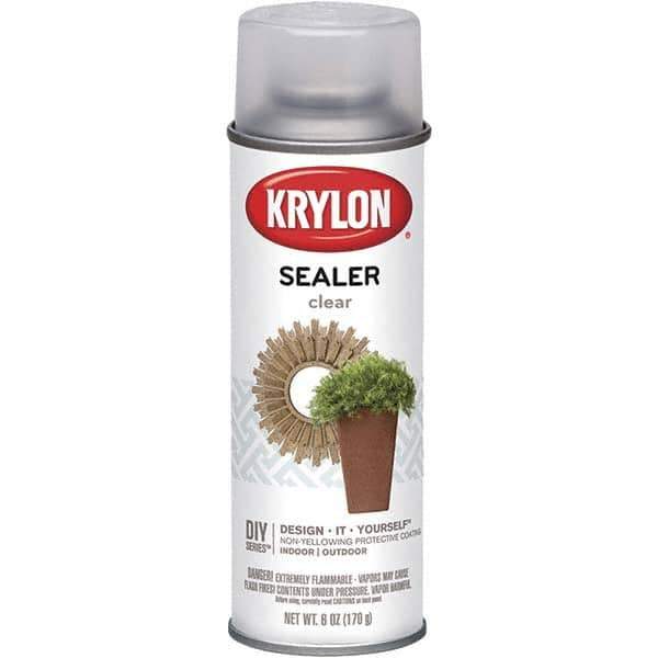 Krylon - Clear, Gloss, Protective Coating Spray Paint - 6 oz Container - Apex Tool & Supply