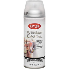 Krylon - Clear, Matte, UV Resistant Spray Paint - 11 oz Container - Apex Tool & Supply
