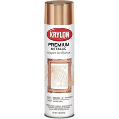 Krylon - Copper Brilliance (Color), Gloss, Metallic Spray Paint - 8 oz Container - Apex Tool & Supply