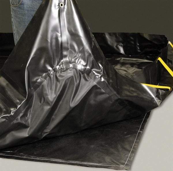 Eagle - 6' Long x 6' Wide x 1/4" High, Spill Containment Berm Ground Pad - Compatible with Leak Protection Items - Apex Tool & Supply