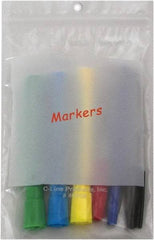 C-LINE - 5 x 11-3/8", 2 mil Self-Seal Reclosable Bags - Clear - Apex Tool & Supply