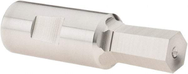 Hassay-Savage - 5/16" Hexagon Rotary Broach - 1/2" Depth of Cut, 1/2" Shank - Apex Tool & Supply
