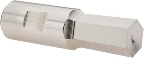 Hassay-Savage - 3/8" Hexagon Rotary Broach - 9/16" Depth of Cut, 1/2" Shank - Apex Tool & Supply