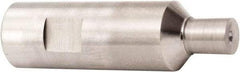 Hassay-Savage - 3/8" Rotary Broach Set Up Plug - 0.387" Plug Diam, 1/2" Depth of Cut, 1-3/4" OAL - Apex Tool & Supply