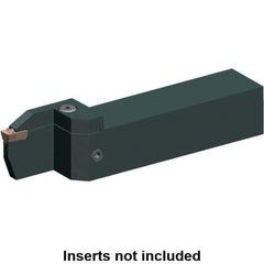 Kennametal - Right Hand Cut, 32mm Max Workpc Diam, EG0200M02P02 Insert, Indexable Cutoff Toolholder - 16mm Max Depth of Cut, 1" Shank Width, 1" Shank Height, 6" OAL - Apex Tool & Supply