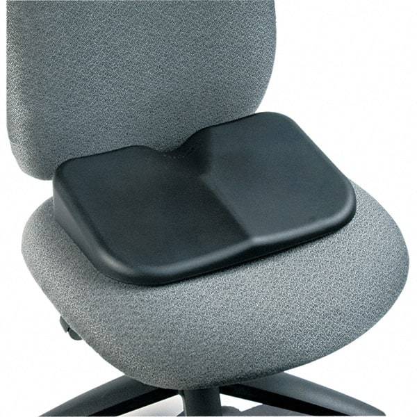Safco - Black Seat Cushion - For Office Chairs, Car Seat & Home Use - Apex Tool & Supply