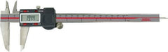SPI - 0 to 8" Range 0.0005" Resolution, IP54 Electronic Caliper - Stainless Steel with 1.94" Stainless Steel Jaws, 0.001" Accuracy, USB Output - Apex Tool & Supply
