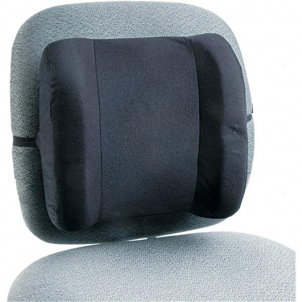 Safco - Black Backrest - For Office Chairs, Car Seat & Home Use - Apex Tool & Supply