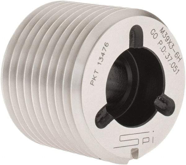 SPI - M39x3, Class 6H, Single End Plug Thread Go Gage - Handle Not Included - Apex Tool & Supply