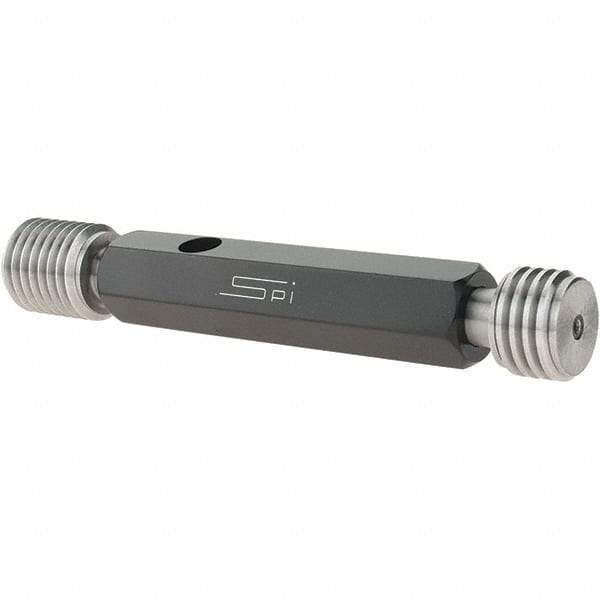 SPI - M20x2.5, Class 6H, Double End Plug Thread Go/No Go Gage - Handle Included - Apex Tool & Supply