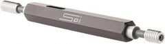 SPI - M6x1, Class 6H, Double End Plug Thread Go/No Go Gage - Handle Included - Apex Tool & Supply