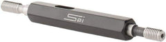 SPI - M4.5x0.75, Class 6H, Double End Plug Thread Go/No Go Gage - Handle Included - Apex Tool & Supply