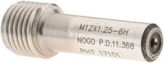SPI - M12x1.25, Class 6H, Single End Plug Thread No Go Gage - Handle Not Included - Apex Tool & Supply