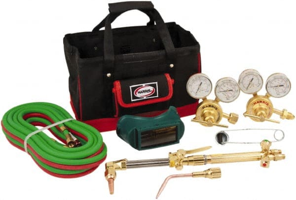 Lincoln Electric - Oxygen/Acetylene Torch Kits Type: American Classic - Cutting, Welding & Heating Outfit Maximum Cutting: 1 (Inch) - Apex Tool & Supply
