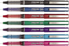 Pilot - Precision Point Roller Ball Pen - Assorted Colors - Apex Tool & Supply