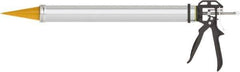 Albion Engineering - 30 oz Full Barrel Manual Caulk/Adhesive Applicator - Use with Bulk & Sausage Gun Accessories - Apex Tool & Supply