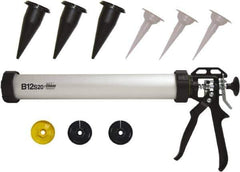 Albion Engineering - 20 oz Full Barrel Frame Manual Caulk/Adhesive Applicator - Use with Sausage Pack - Apex Tool & Supply