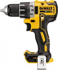 DeWALT - 20 Volt 1/2" Chuck Mid-Handle Cordless Drill - 0-500 & 0-2000 RPM, Keyless Chuck, Reversible, Lithium-Ion Batteries Not Included - Apex Tool & Supply
