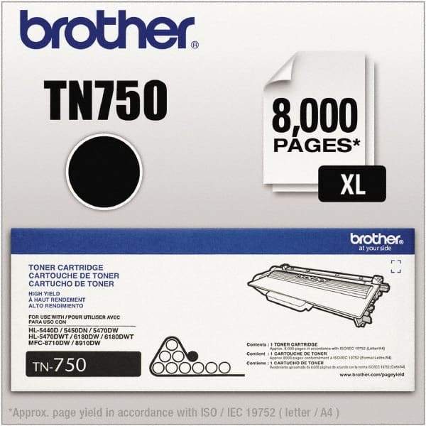 Brother - Black Toner Cartridge - Use with Brother DCP-8110DN, 8150DN, 8155DN, HL-5440D, 5450DN, 5470DW, 5470DWT, 6180DW, 6180DWT, MFC-8510DN, 8710DW, 8810DW, 8910DW, 8950DW, 8950DWT - Apex Tool & Supply