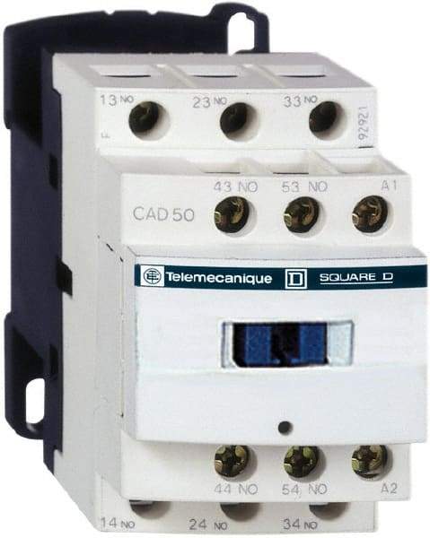 Schneider Electric - 5NO, 220 VAC at 50/60 Hz Control Relay - 17 V - Apex Tool & Supply