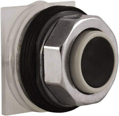 Schneider Electric - 30mm Mount Hole, Extended Straight, Pushbutton Switch Only - Black Pushbutton, Momentary (MO) - Apex Tool & Supply