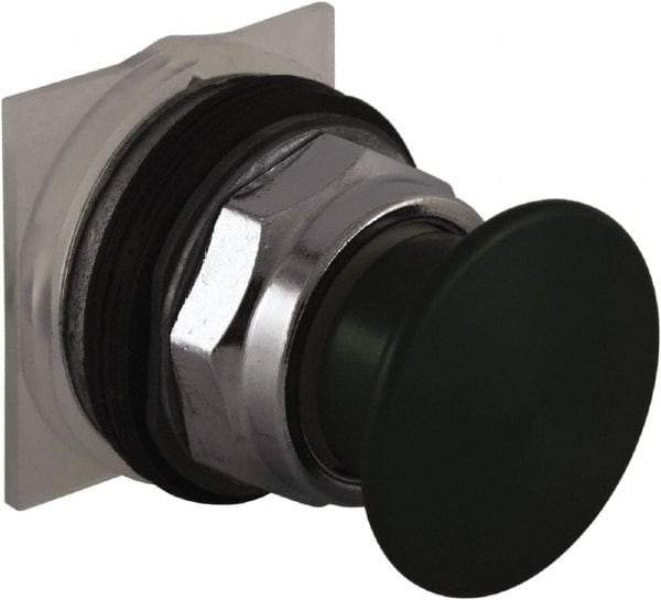 Schneider Electric - 30mm Mount Hole, Extended Mushroom Head, Pushbutton Switch Only - Round, Green Pushbutton, Nonilluminated, Momentary (MO) - Apex Tool & Supply