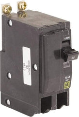 Square D - 50 Amp, 240 VAC, 2 Pole, Bolt On Miniature Circuit Breaker - 8-2 AWG - Apex Tool & Supply