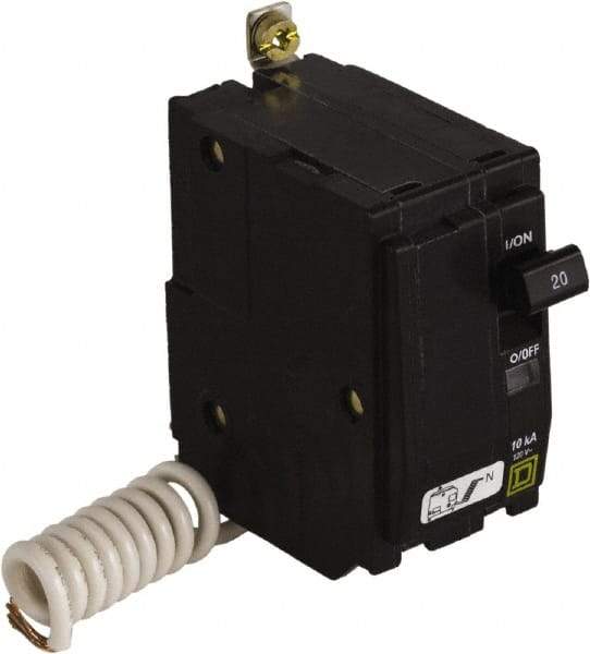 Square D - 20 Amp, 120 VAC, 2 Pole, Bolt On Miniature Circuit Breaker - 14-8 AWG - Apex Tool & Supply