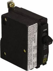 Square D - 15 Amp, 240 VAC, 1 Pole, Bolt On Miniature Circuit Breaker - 14-8 AWG - Apex Tool & Supply