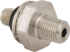 Telemecanique Sensors - 1/4-18 NPT (Male) Connector, 12 to 24 VDC, 300 psi Sensor, Shock and Vibration Resistant, Control Circuit Pressure Sensor - 26mm Long x 30mm Wide, IP65, IP67, IP69, For Use with OsiSense XM - Apex Tool & Supply