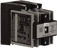 Square D - Electromechanical Screw Clamp General Purpose Relay - 20 Amp at 600 VAC, 2NO, 110 VAC at 50 Hz & 120 VAC at 60 Hz - Apex Tool & Supply