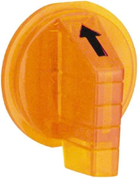 Schneider Electric - 30mm, Amber, Selector Switch Standard Knob - For Use with 9001K Selector Switches and Harmony 9001K/SK/KX Pushbuttons - Apex Tool & Supply