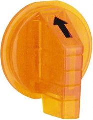 Schneider Electric - 30mm, Amber, Selector Switch Standard Knob - For Use with 9001K Selector Switches and Harmony 9001K/SK/KX Pushbuttons - Apex Tool & Supply