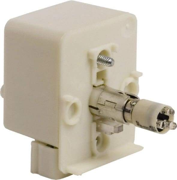 Schneider Electric - 120 VAC, 120 VDC White Lens LED Light Module - Apex Tool & Supply