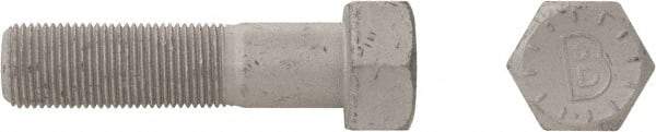 Bowmalloy - 5/8-11, 6" Long Hex Head Cap Screw - Partially Threaded, Grade 9 Alloy Steel, Bowma-Guard Finish, 15/16" Hex - Apex Tool & Supply