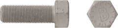 Bowmalloy - 1/4-20, 1" Long Hex Head Cap Screw - Fully Threaded, Grade 9 Alloy Steel, Bowma-Guard Finish, 7/16" Hex - Apex Tool & Supply