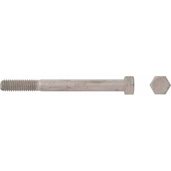 Bowmalloy - 7/16-14, 3" Long Hex Head Cap Screw - Apex Tool & Supply